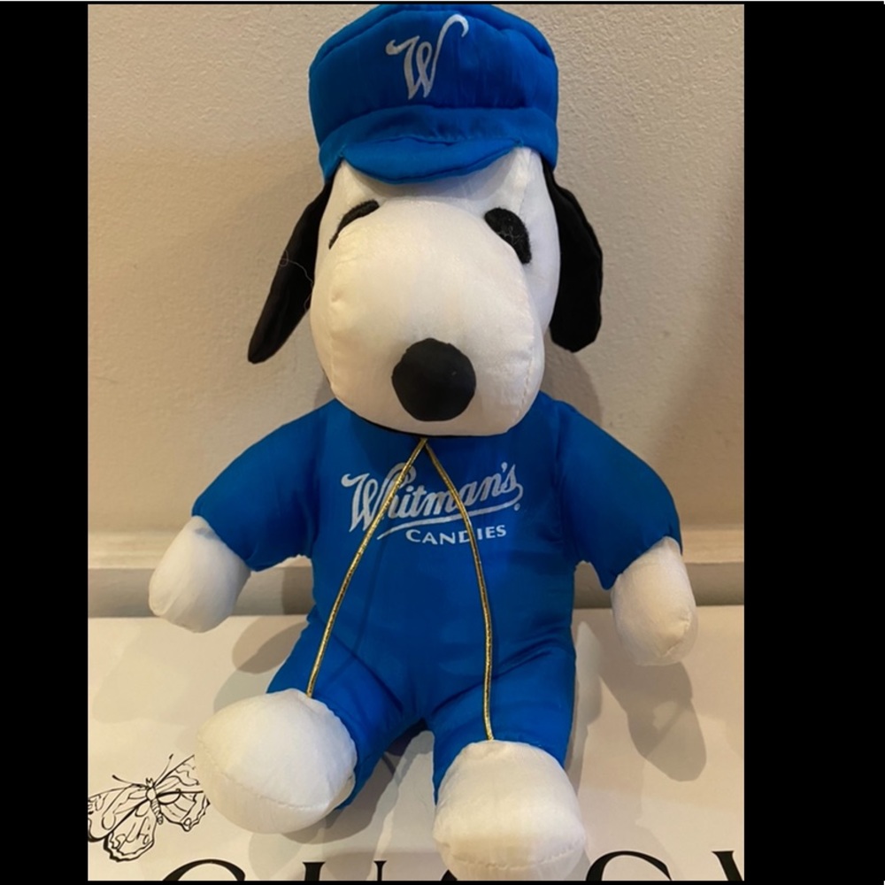 New Snoopy🧢 mini Whitmans nylon stuffed doll